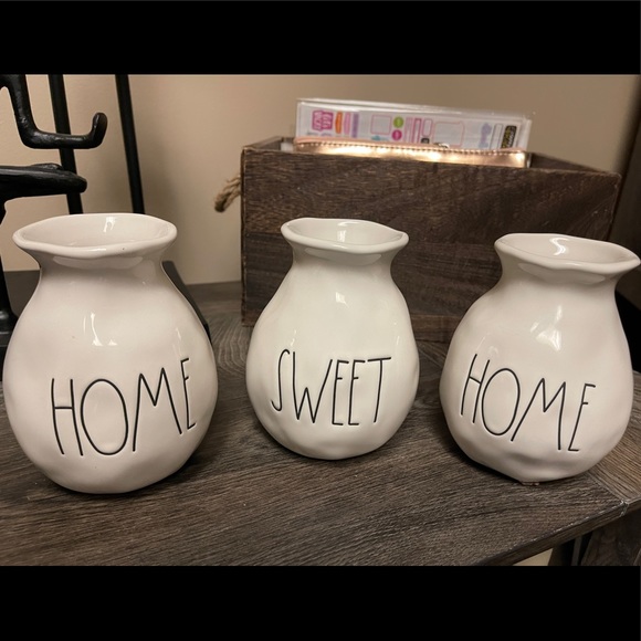 Rae Dunn Other - Rae Dunn HOME SWEET HOME Vases